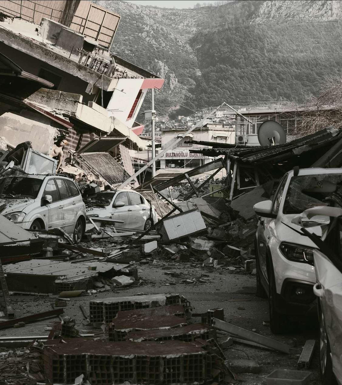 Antakya après les séismes de février 2023
